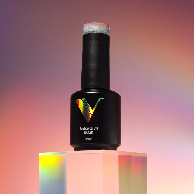 V Beauty Pure - Rainbow Cat Eye Top Coat - .5 oz