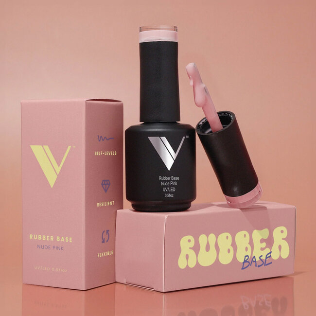 V Beauty Pure - Gel - Rubber Base - Nude Pink