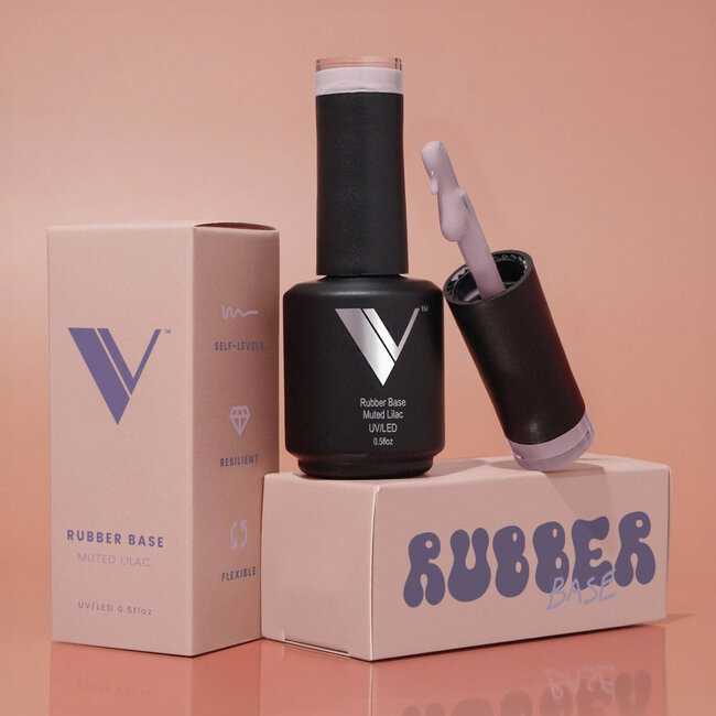 V Beauty Pure - Gel - Rubber Base - Muted Lilac