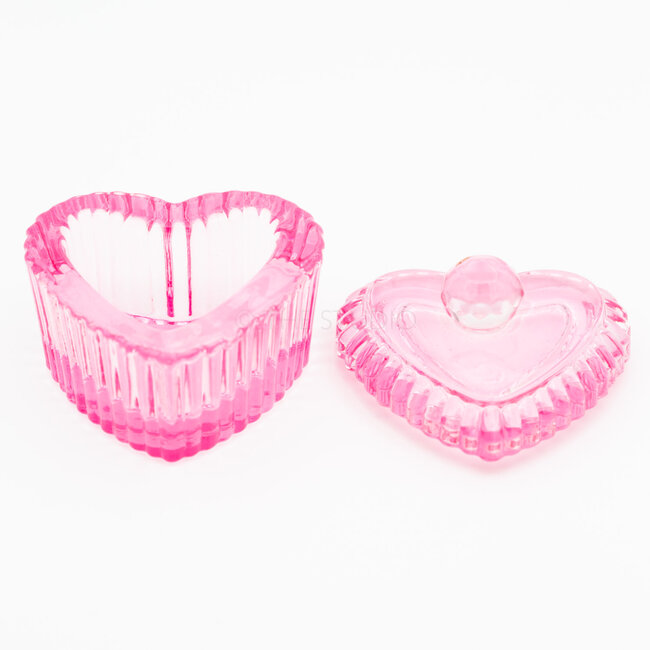 The Studio - Dappen Dish - Pink Heart  - Medium