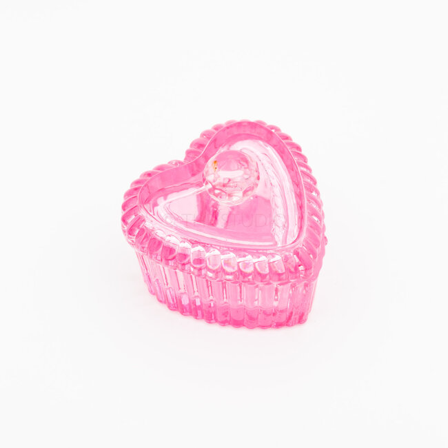 The Studio - Dappen Dish - Pink Heart  - Medium