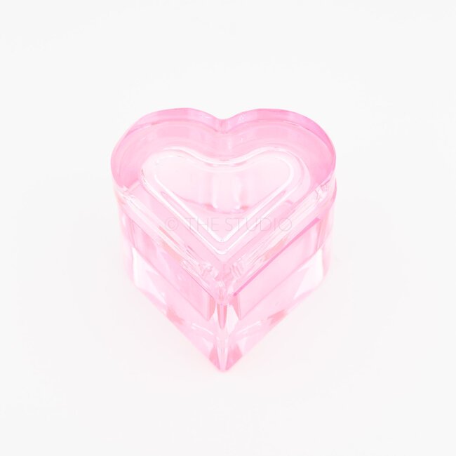 The Studio - Dappen Dish - Heart - Hot Pink