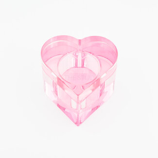 The Studio The Studio - Dappen Dish - Heart - Pink