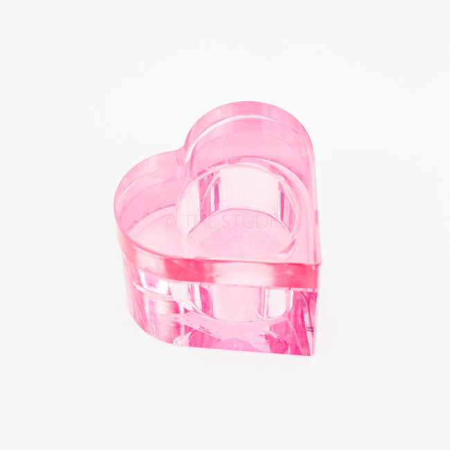 The Studio - Dappen Dish - Heart - Pink