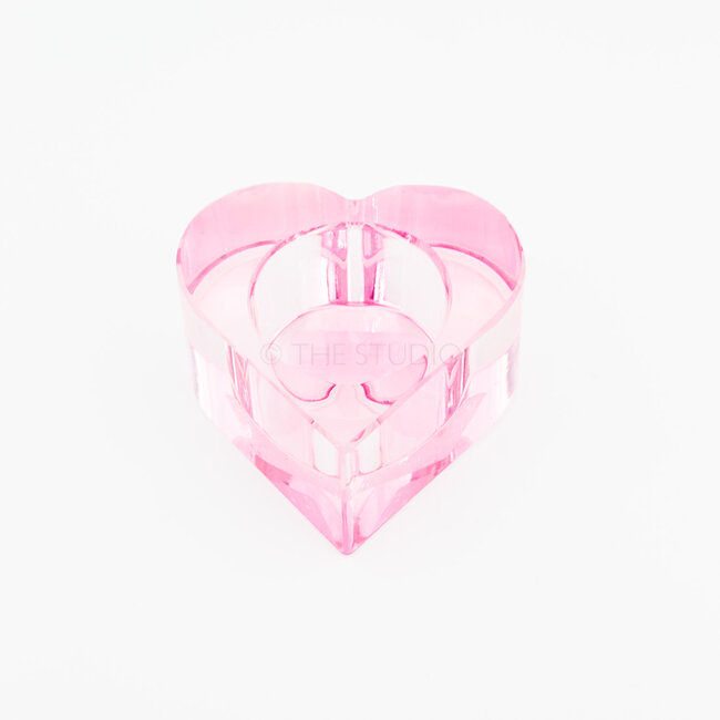 The Studio - Dappen Dish - Heart - Pink