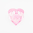 The Studio - Dappen Dish - Heart - Pink
