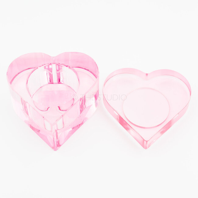The Studio - Dappen Dish - Heart - Pink