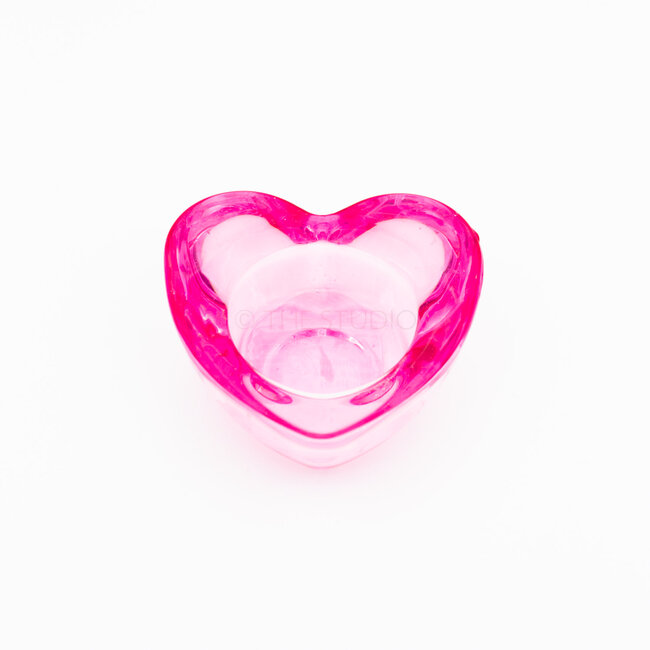 The Studio - Dappen Dish - Open Heart - Pink