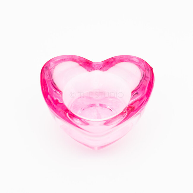 The Studio - Dappen Dish - Open Heart - Pink