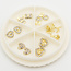 The Studio The Studio - Art Pack #534 - Heart and Flower Charms - 12 pcs