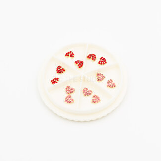 The Studio The Studio - Art Pack #537 - Heart Rhinestones - 12 pcs
