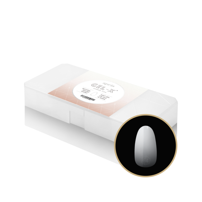 Apres - Ombre Tip Box - Natural Round - Short