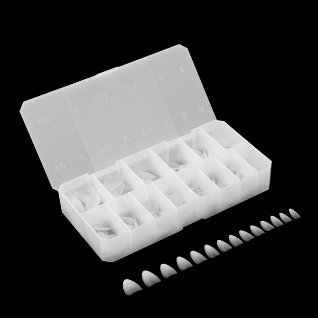 Apres - Ombre Tip Box - Natural Almond - Short