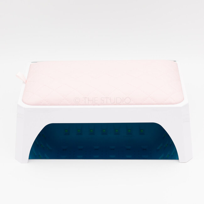 2 In 1 Cordless LED/UV Lamp w/ Arm Rest - Pink