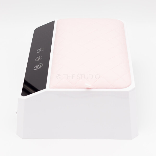 2 In 1 Cordless LED/UV Lamp w/ Arm Rest - Pink