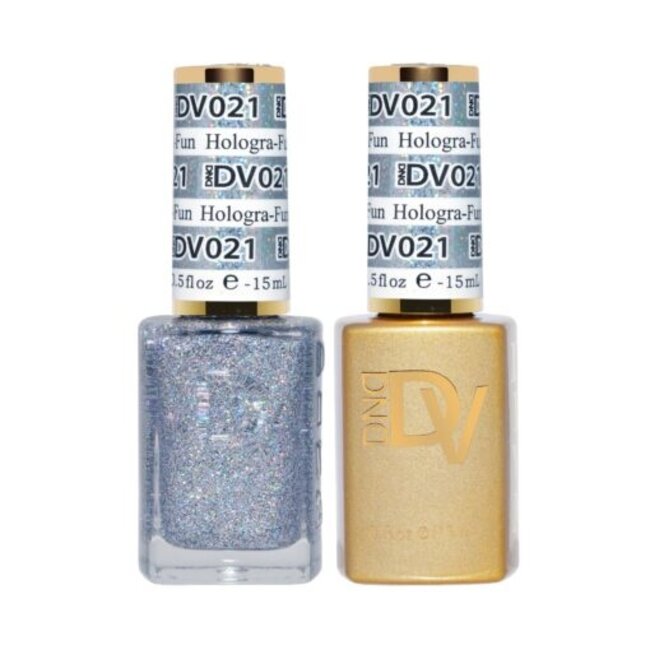 DND DIVA DND DIVA - 021 - Hologra-Fun - DUO Polish