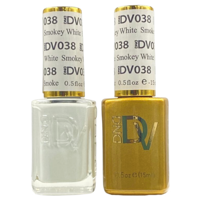DND DIVA DND DIVA - 038 - Smokey White - DUO Polish