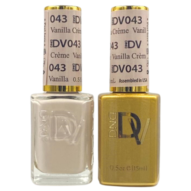 DND DIVA DND DIVA - 043 - Vanilla Creme - DUO Polish