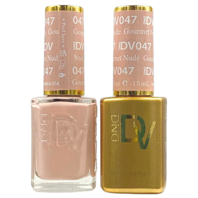 DND DIVA - 047 - Gourmet Nude - DUO Polish