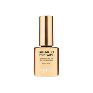 Apres Apres - Gel X - Extend Gel Non-Wipe - Tips Adhesive Bottle Edition - Clear - 15 mL