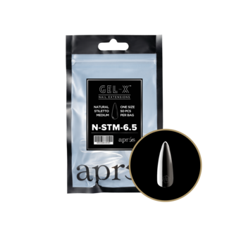 Apres Apres - Refill Bags - Natural - Stiletto Medium - #6.5