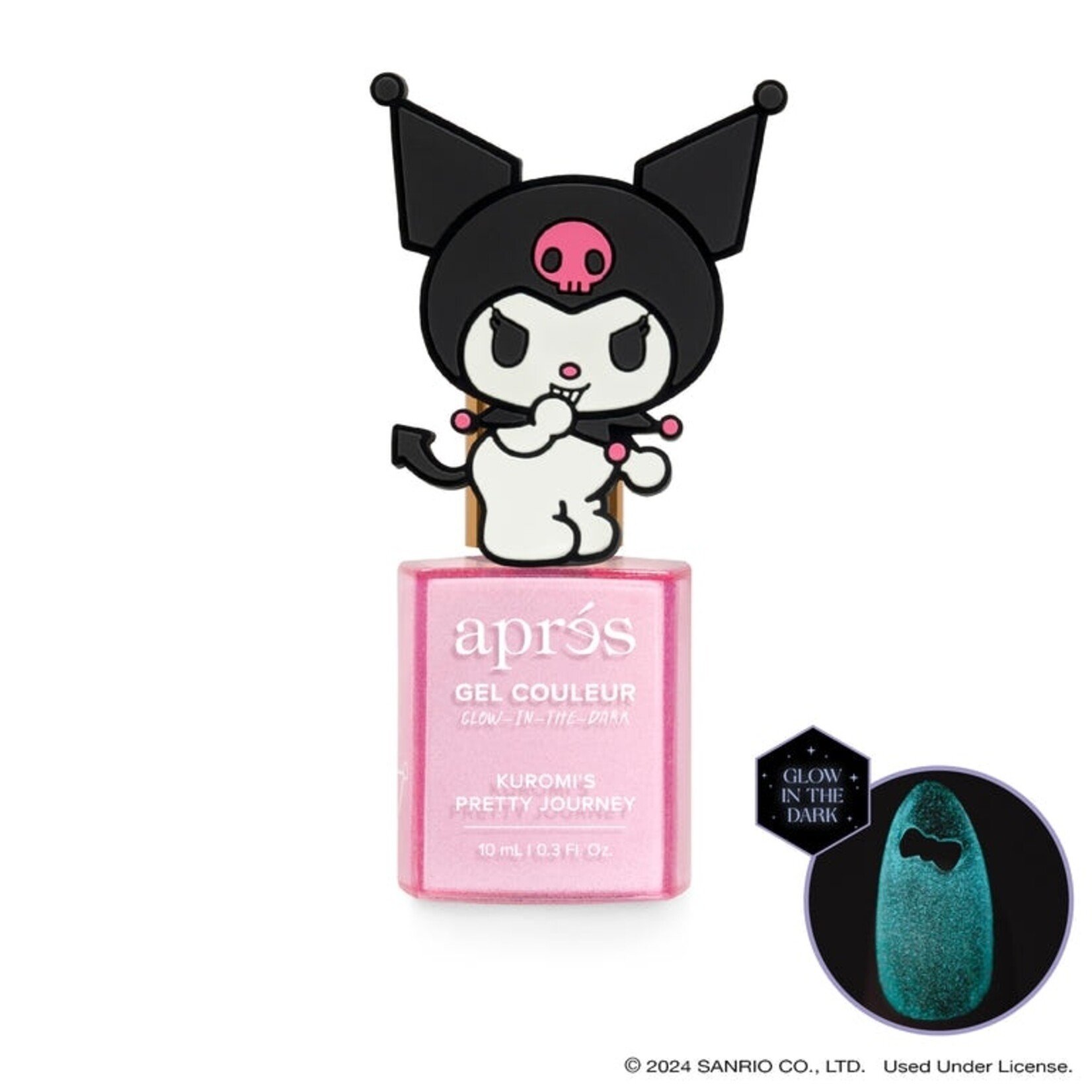 Apres Apres - Eye Gel Couleur - Kuromi - K109 - Kuromi's Pretty Journey - 10 mL