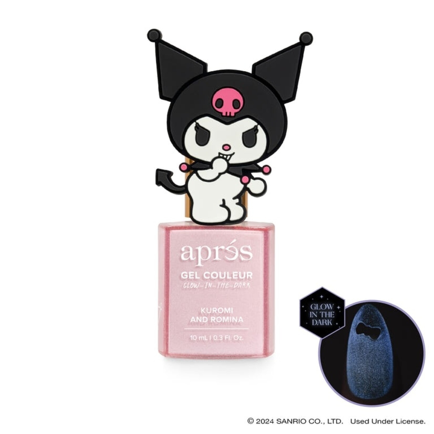 Apres Apres - Eye Gel Couleur - Kuromi - K108 - Kuromi and Romina - 10 mL