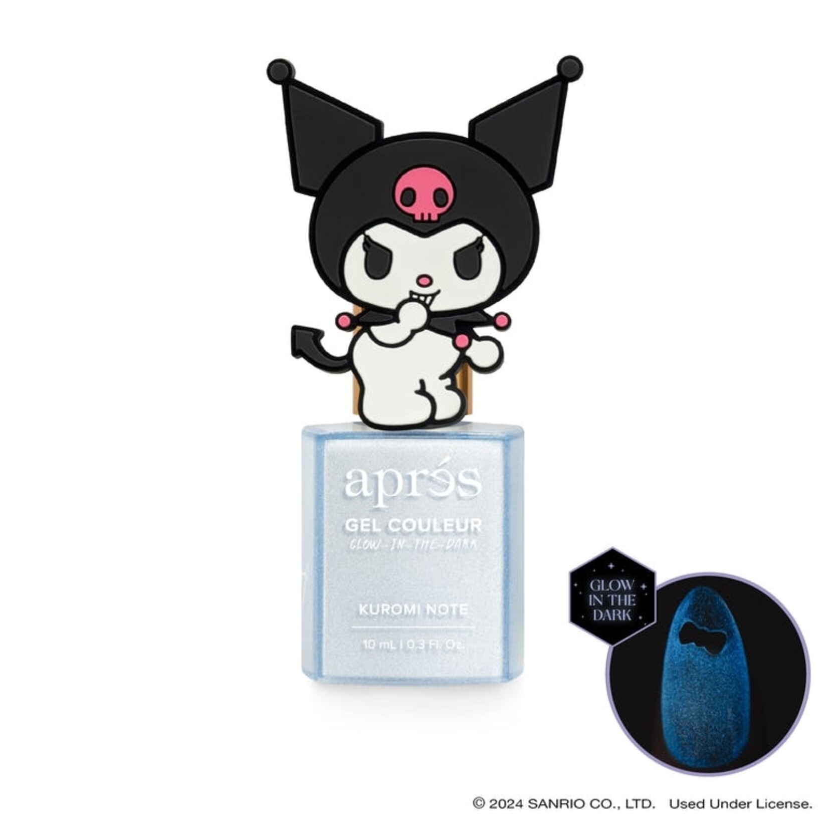 Apres Apres - Eye Gel Couleur - Kuromi - K107 - Kuromi Note - 10 mL