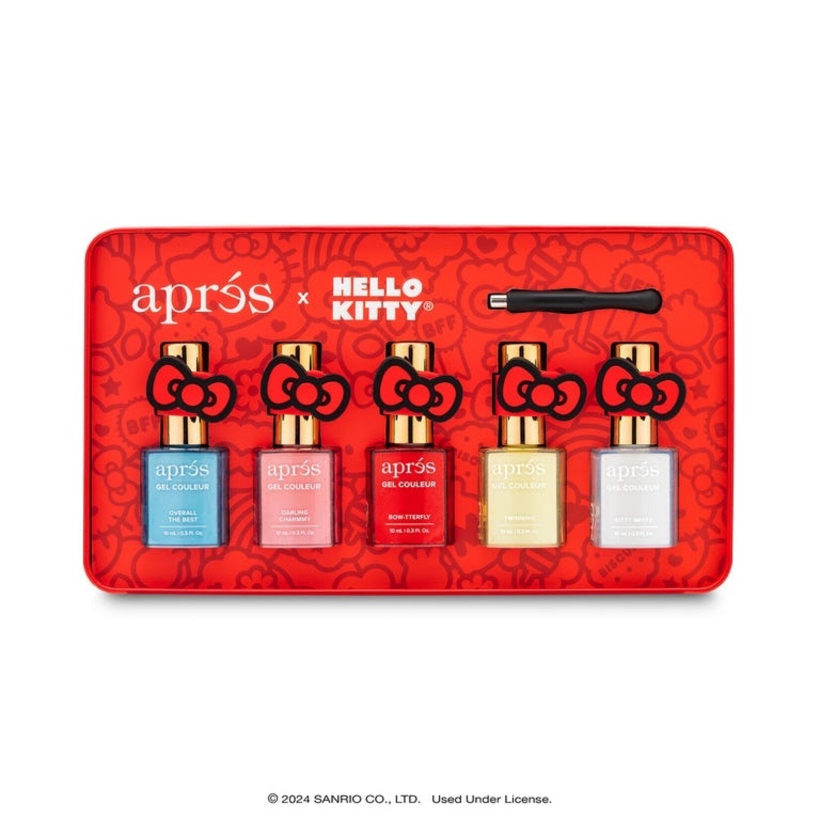 Apres Apres - Eye Gel Couleur Set - Hello Kitty - 10 mL - 5 ct