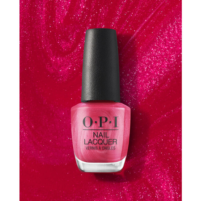 OPI - F014 - Lacquer - Cyber Cherry on Top (Metallic Mega Mix)