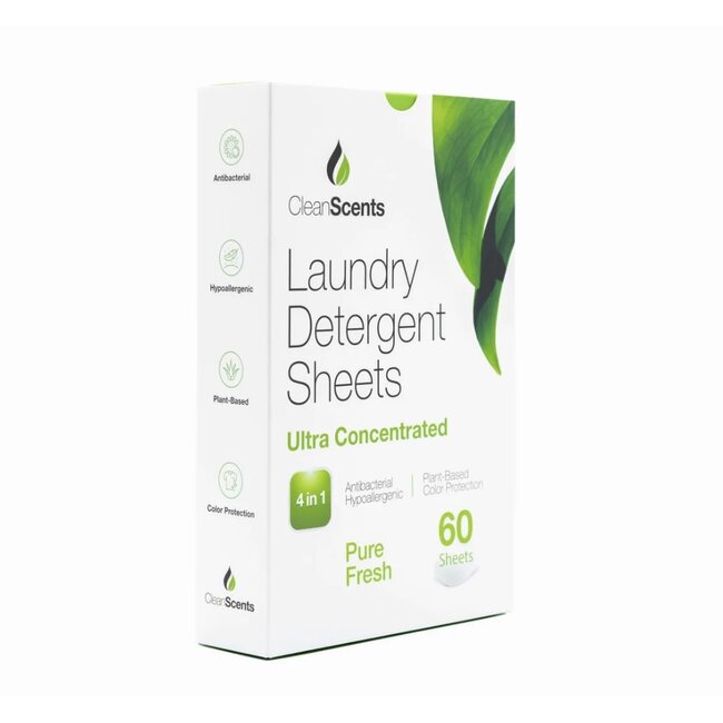 Clean Scents - Laundry Detergent Sheets