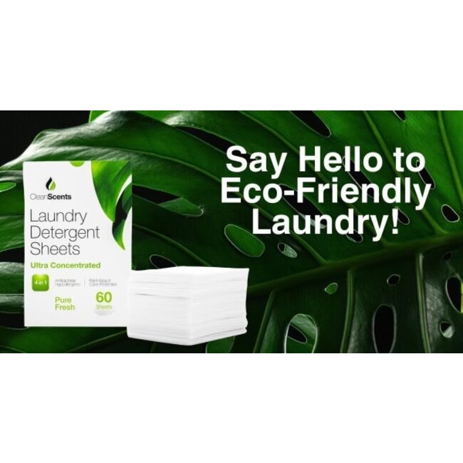 Clean Scents - Laundry Detergent Sheets