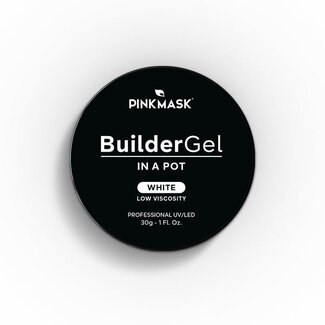 Pink Mask Pink Mask - Builder Gel in a Pot - White