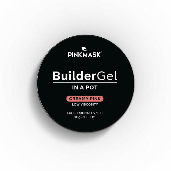 Pink Mask Pink Mask - Builder Gel in a Pot - Creamy Pink