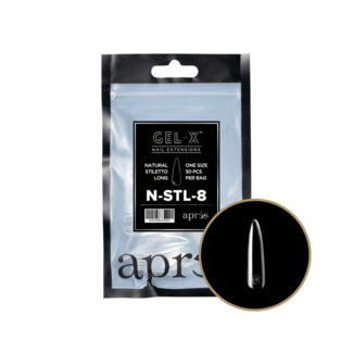 Apres Apres - Refill Bags - Natural - Stiletto Long - #8