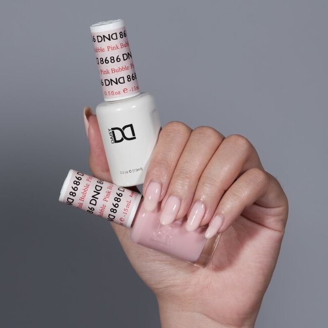 DND - 8686 - Pink Bubble  - DUO Polish