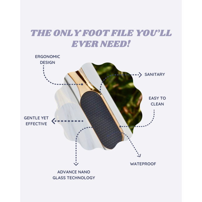 Beyond The Cream - Foot File - Gold