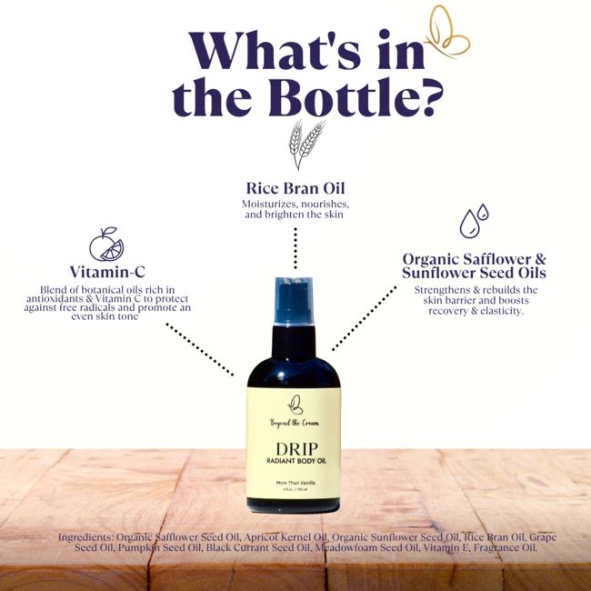 Beyond The Cream - Drip Body Oil - 4 fl oz