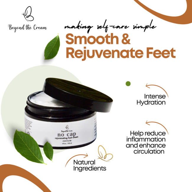 Beyond The Cream - No Cap Foot Cream - 4 fl oz