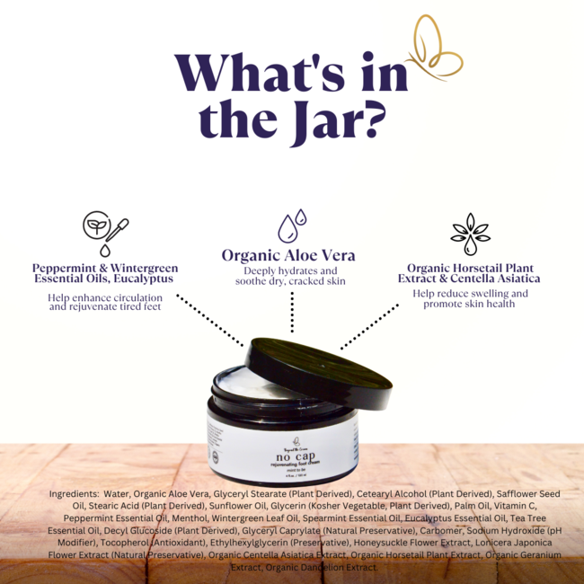 Beyond The Cream - No Cap Foot Cream - 4 fl oz