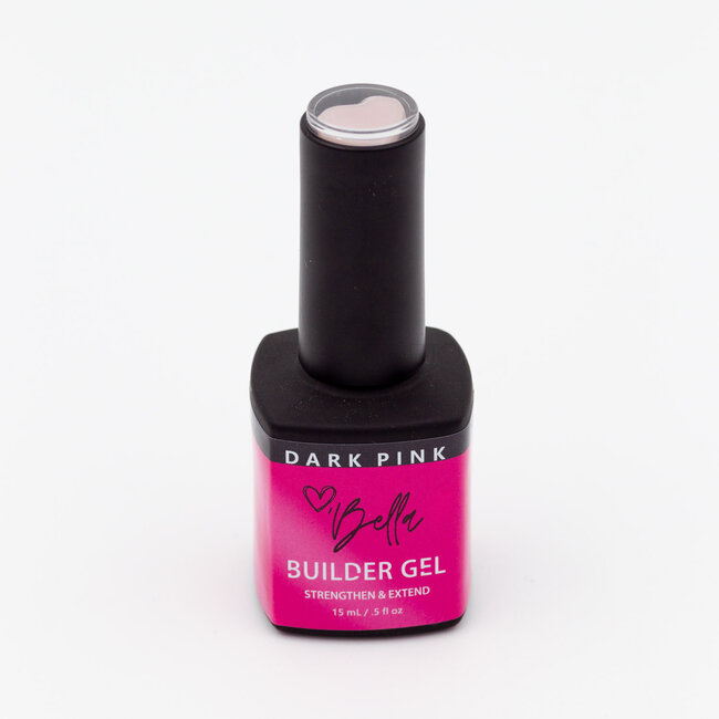 Love, Bella - Hard Builder Gel - Dark Pink - 15 ml