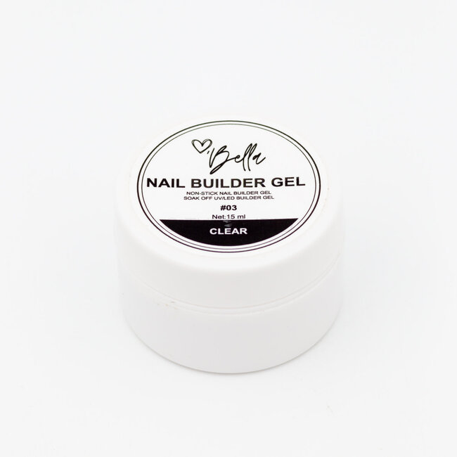 Love, Bella - Solid Builder Gel - 15ml - Clear