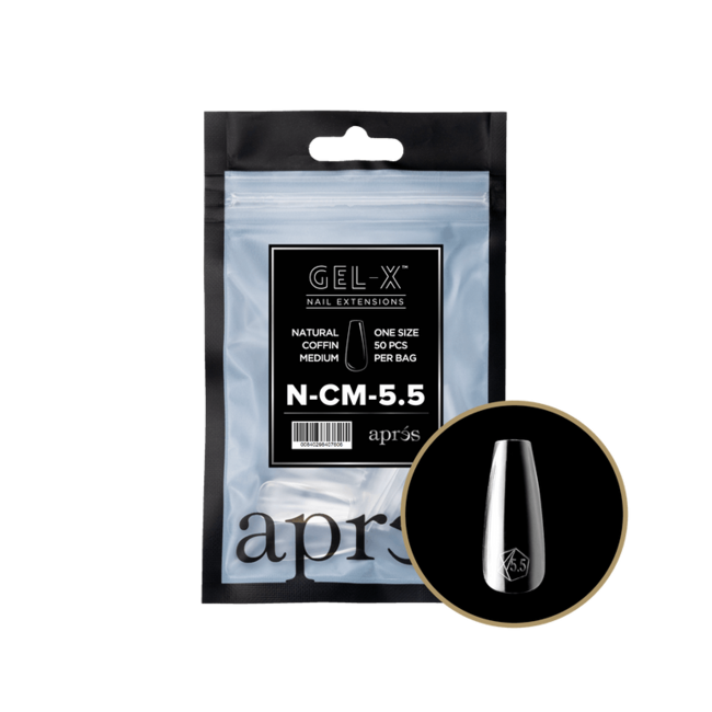 Apres Apres - Refill Bags - Natural - Coffin Medium - #5.5