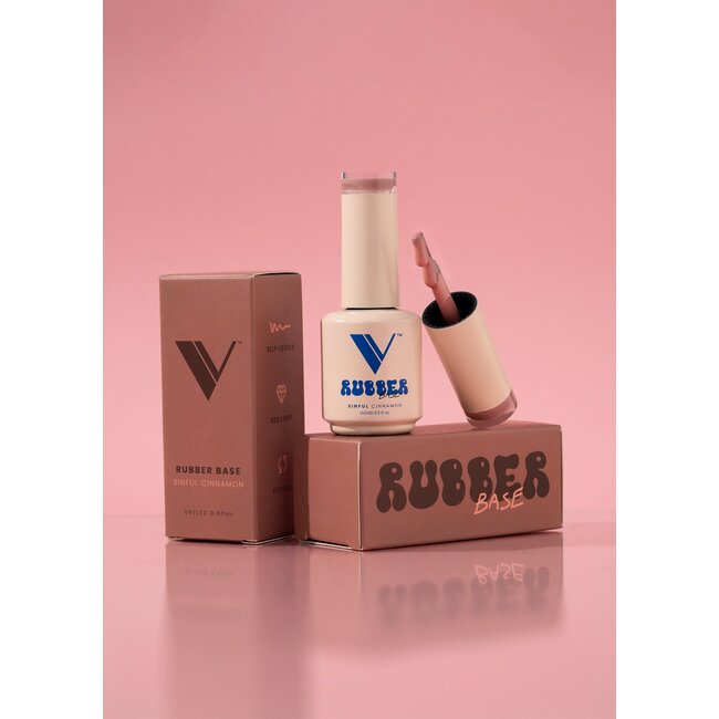 V Beauty Pure - Gel - Rubber Base - Sinful Cinnamon
