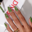 DND DIVA DND DIVA - 284 - Olive Green - DUO Polish
