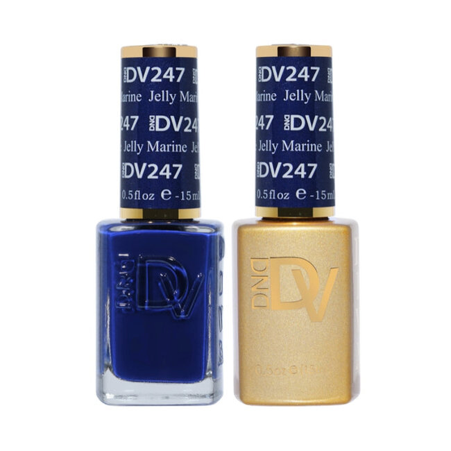 DND DIVA DND DIVA - 247 - Jelly Marine - DUO Polish