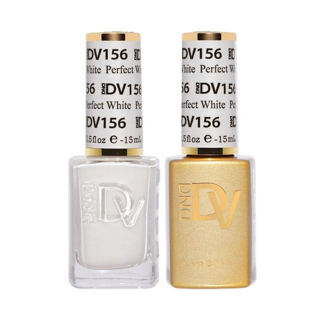 DND DIVA - 156 - Perfect White (Alpine Snow) - DUO Polish