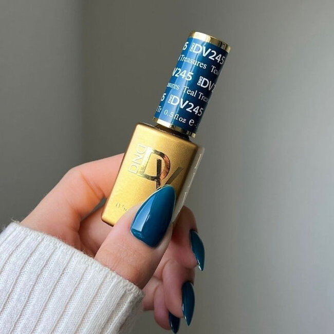 DND DIVA - 245 - Teal Treasure - DUO Polish