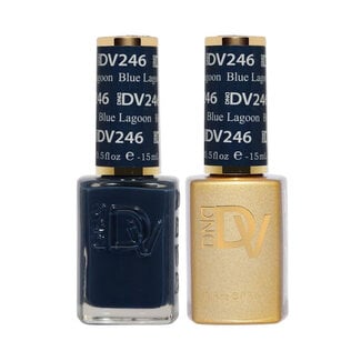 DND DIVA DND DIVA - 246 - Blue Lagoon - DUO Polish