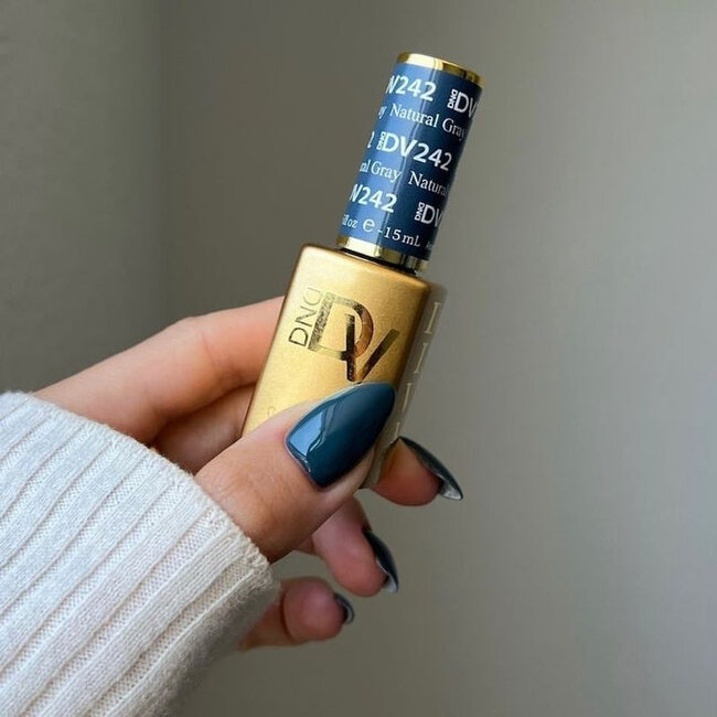 DND DIVA - 242 - Natural Gray - DUO Polish